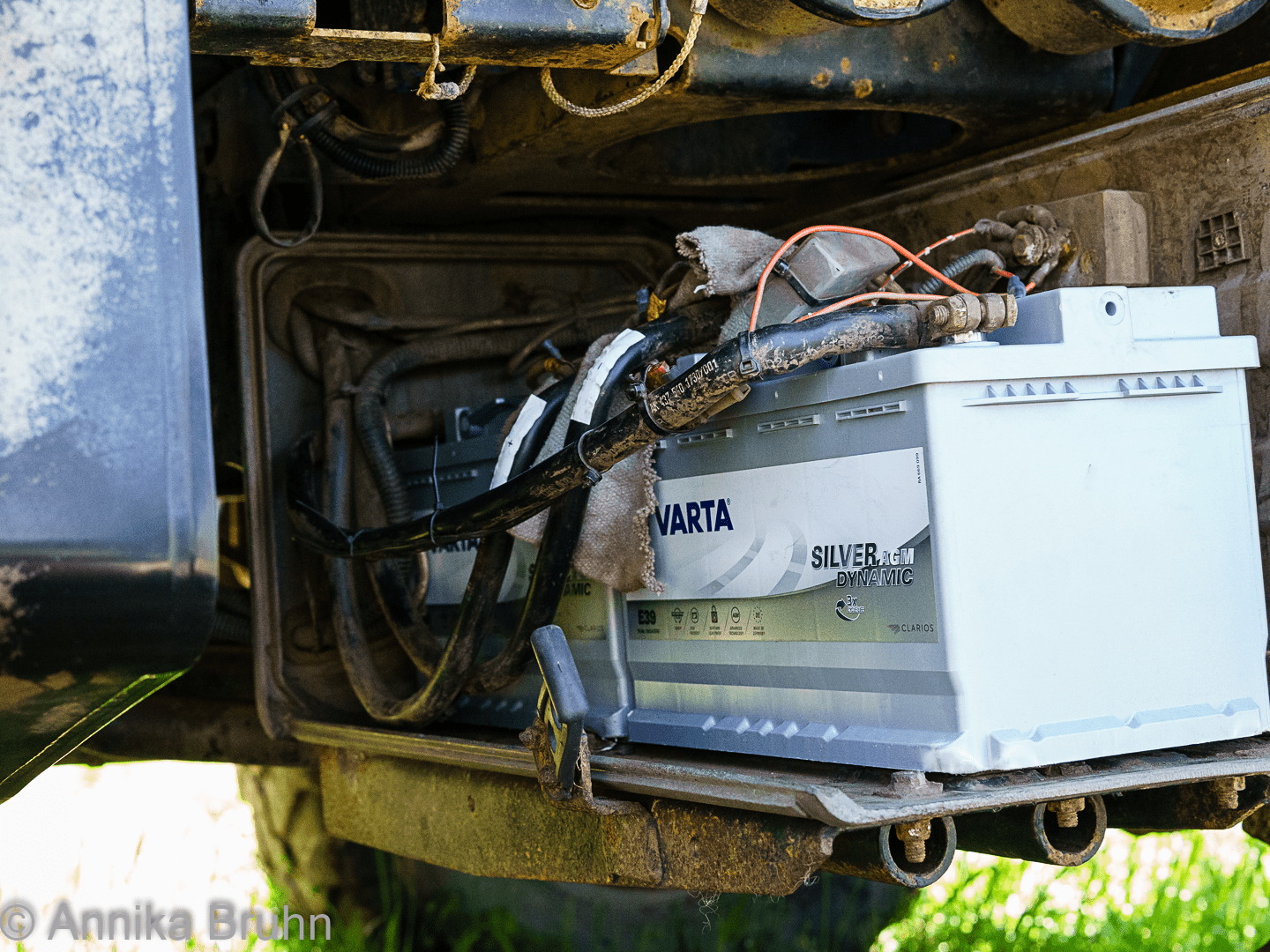 zwei neue Batterin
